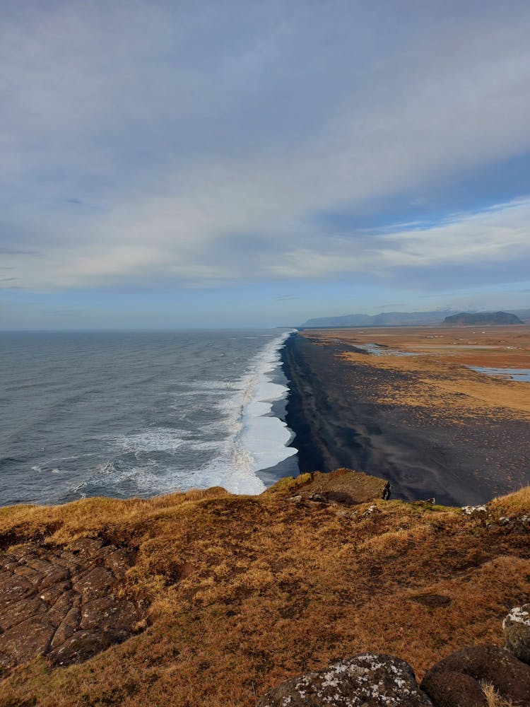 Barren Seashore Of Island