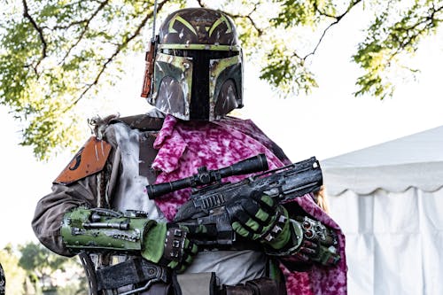 Free Star Wars Bobba Fett Costume Stock Photo