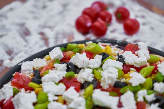 Baked Feta with Tomatoes