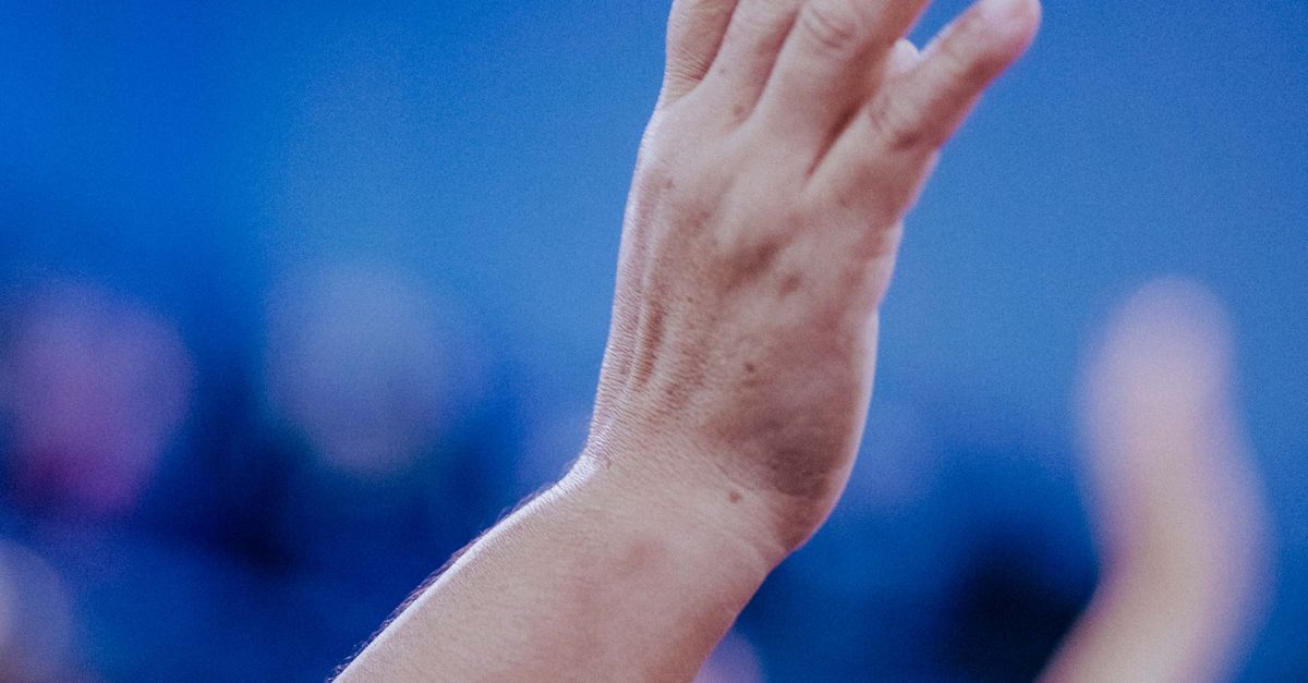 Hand Rased Up Hand Raised Up · Free Stock Photo