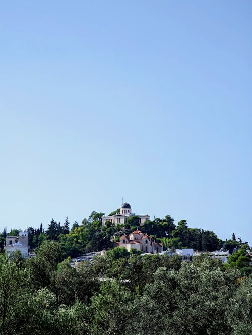 Δωρεάν στοκ φωτογραφιών με Αθήνα, βουνό, γαλάζιος ουρανός
