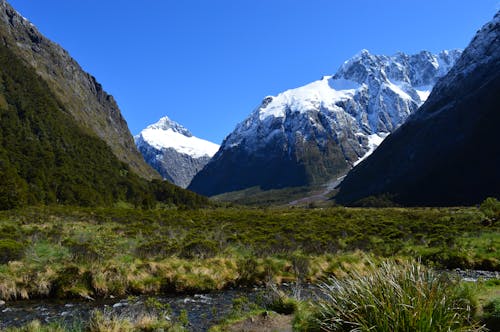 南阿爾卑斯山, 山, 山谷 的 免費圖庫相片