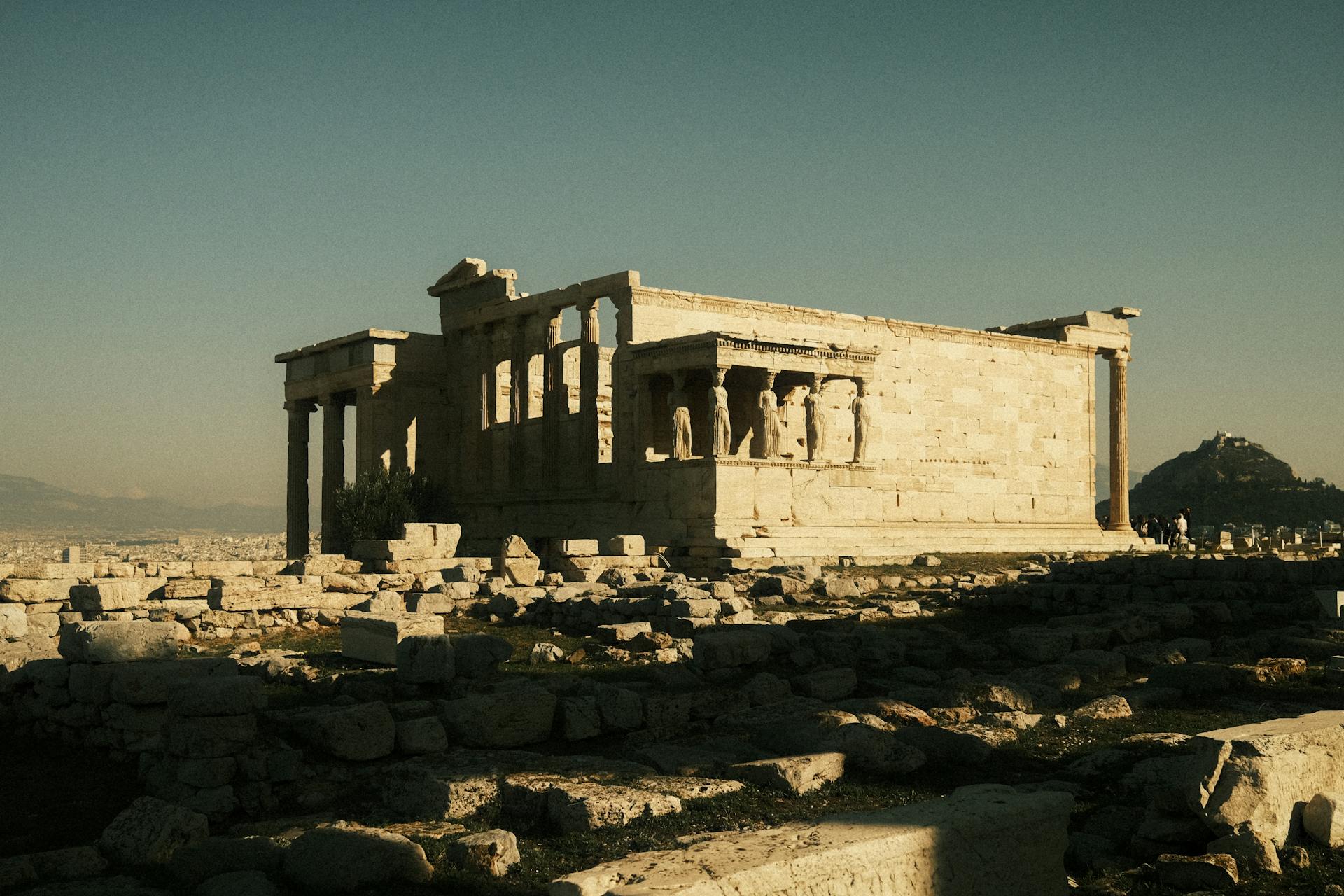 The Erechtheion, Temple of Athena Polias, Acropolis, Athens, Greece