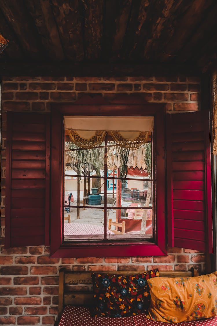 Window With Shutters