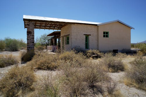 Abandoned House on Wasteland