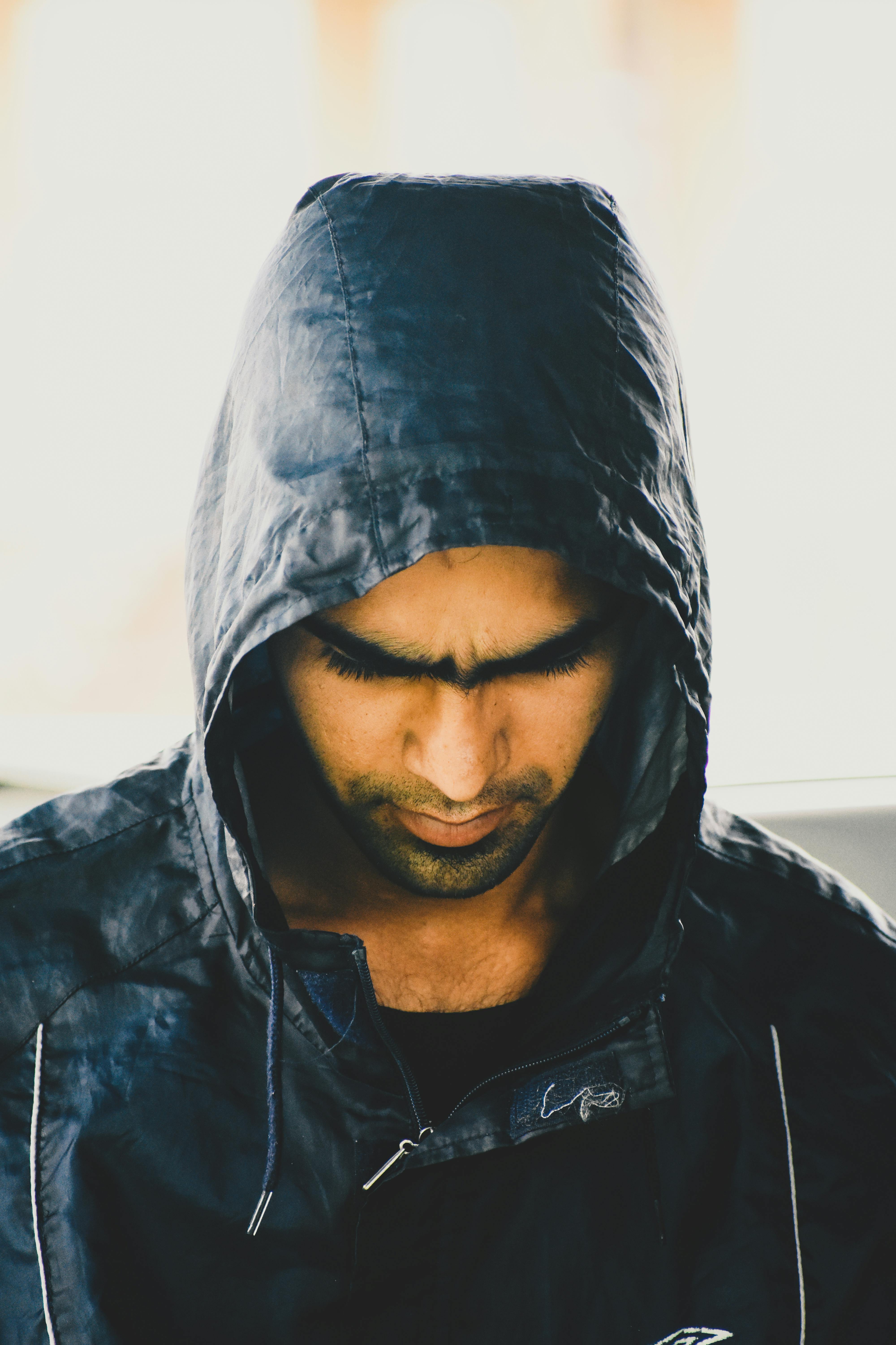 Man Wearing Gray Hoodie · Free Stock Photo Man Wearing Gray Hoodie · Free Stock Photo