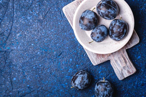 Plums on a Plate