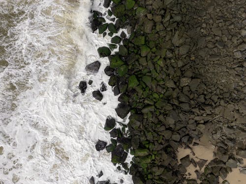 Gratis lagerfoto af droneoptagelse, eroderet, fugleperspektiv