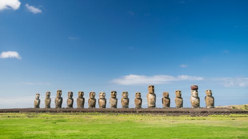 Easter Island Moai: