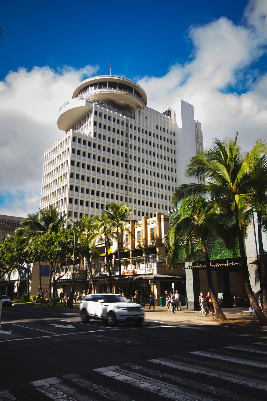 Waikiki commercial district, where tourism, property activity and local business demand feed the lending backdrop for Hawaii banks.