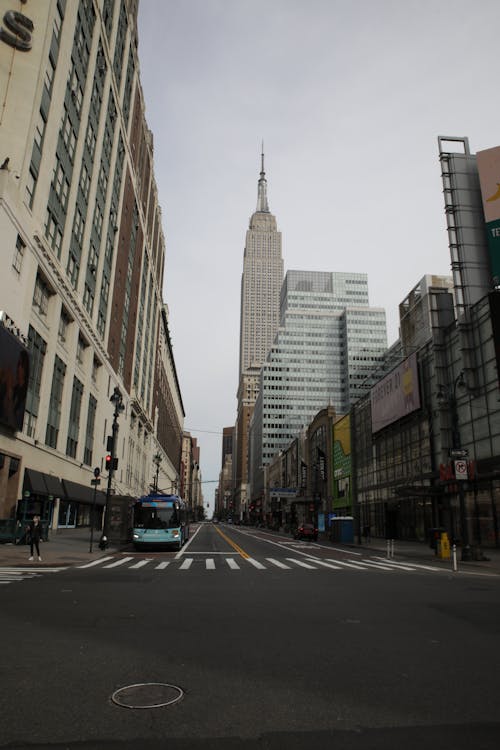 City Buildings Under Gray Sky