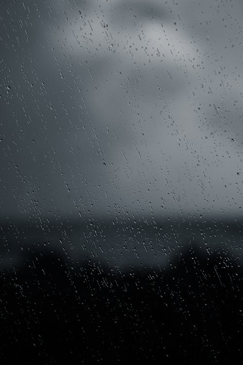 คลังภาพถ่ายฟรี ของ ฝน, ฝนตก, มืด