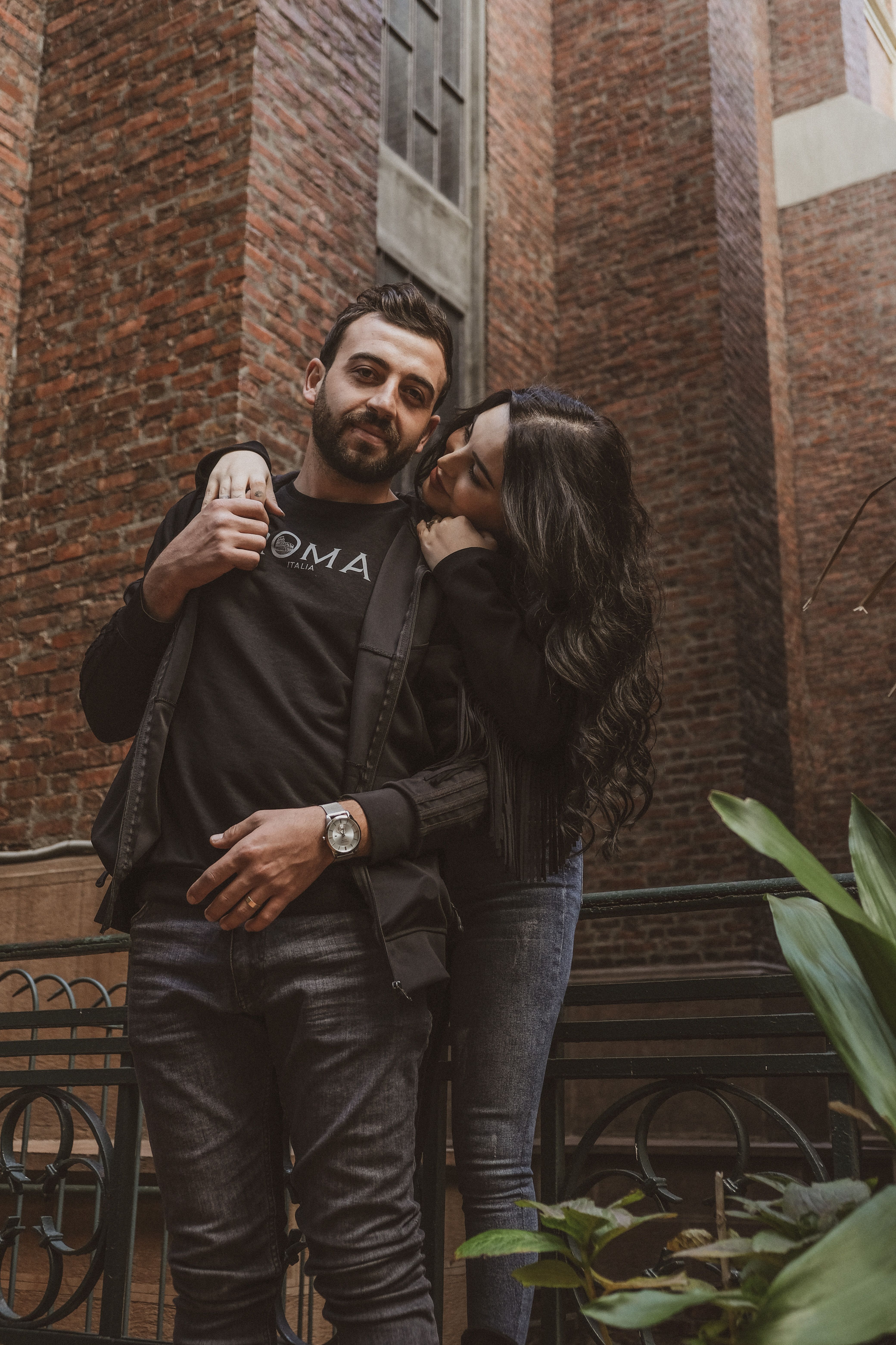 Standing Couple Hugging · Free Stock Photo