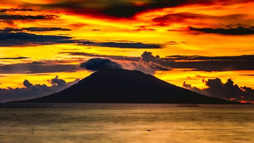 Photos gratuites de coucher de soleil, eau, heure dorée