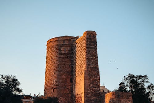 The Maiden Tower Monument in Baku, Azerbaijan 