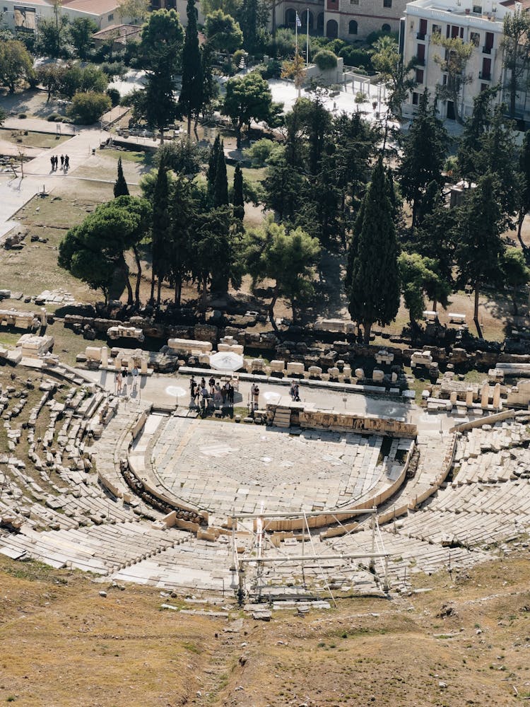 Ruins Of Greek Theatre