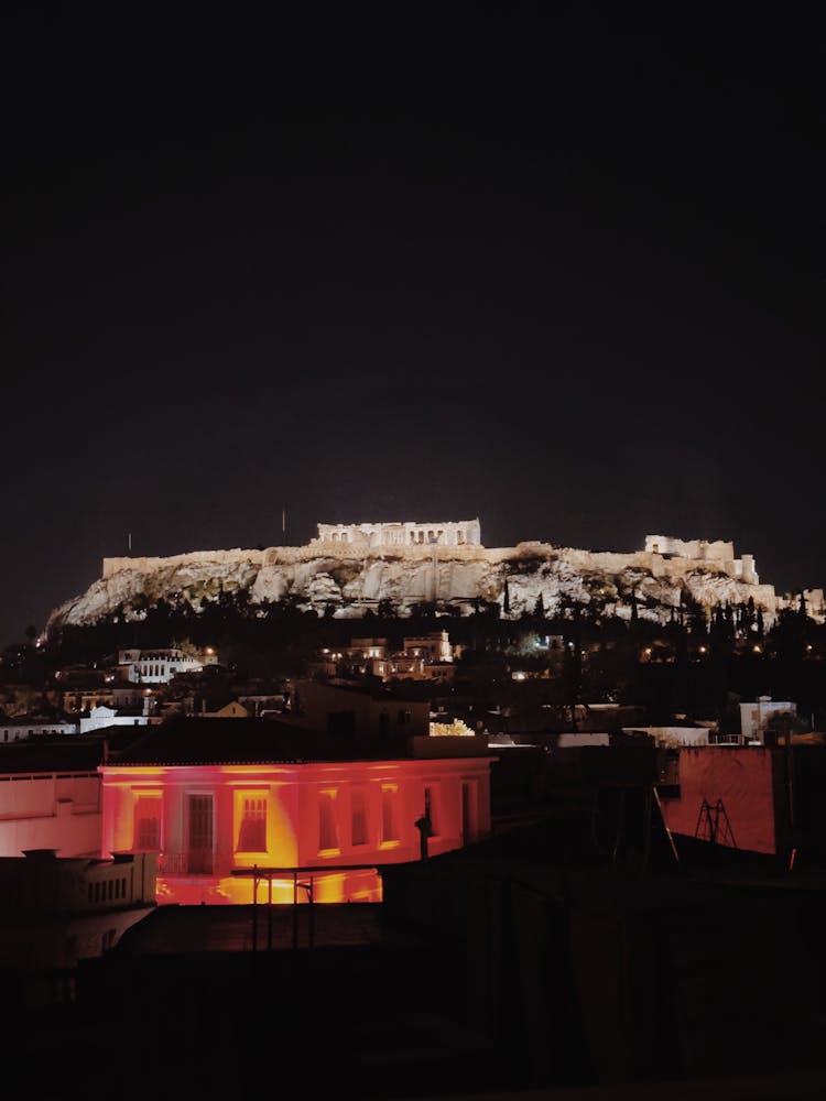 City Of Athens At Night