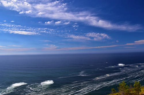 Kostenloses Stock Foto zu blauer himmel, horizont, küste