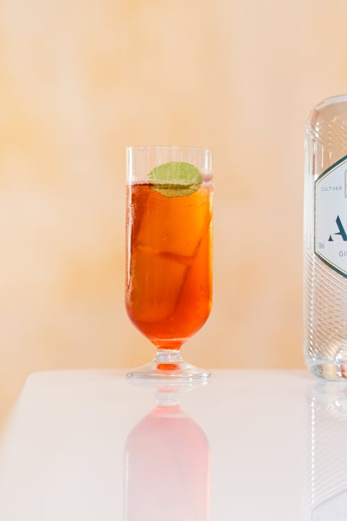 Alcoholic Cocktail on Table