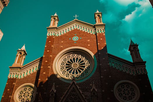 A Low Angle Shot of Church of St. Anthony of Padua