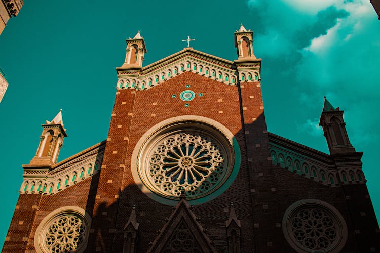 A Low Angle Shot Of Church Of St. Anthony Of Padua