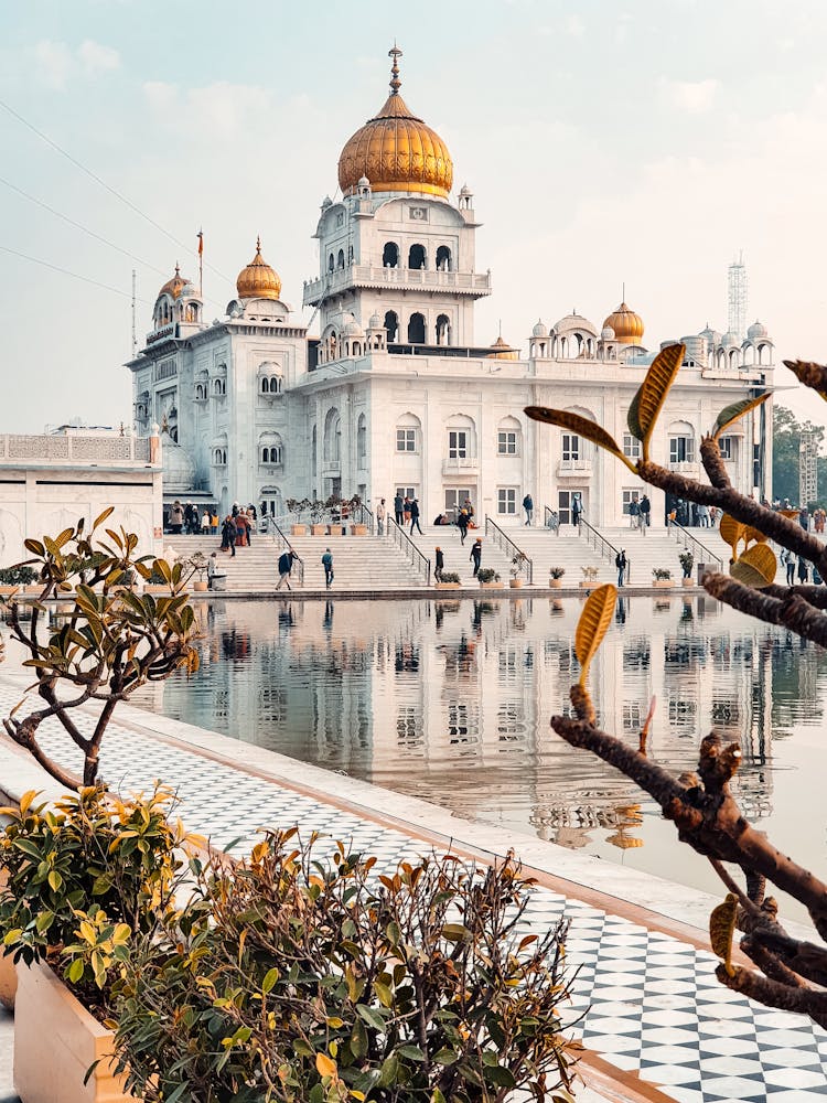 Gurudwara Bangla Sahib In New Delhi, India