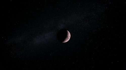 Free stock photo of at night, crescent moon, space map