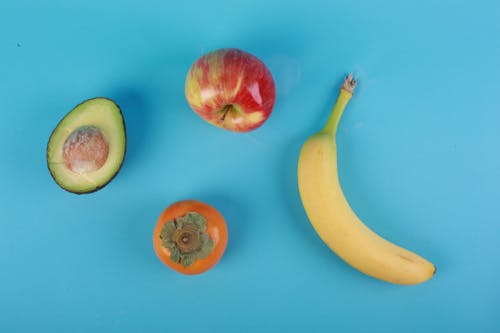 Kostnadsfri bild av äpple, avokado, banan