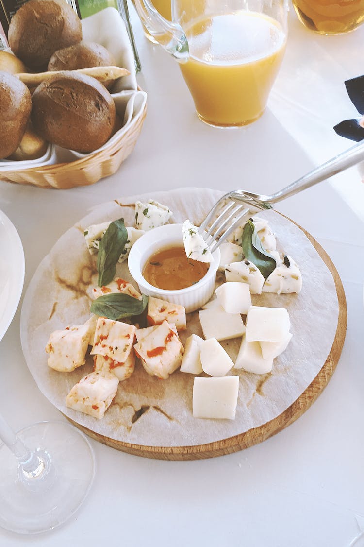 Plate Of Prepared Food