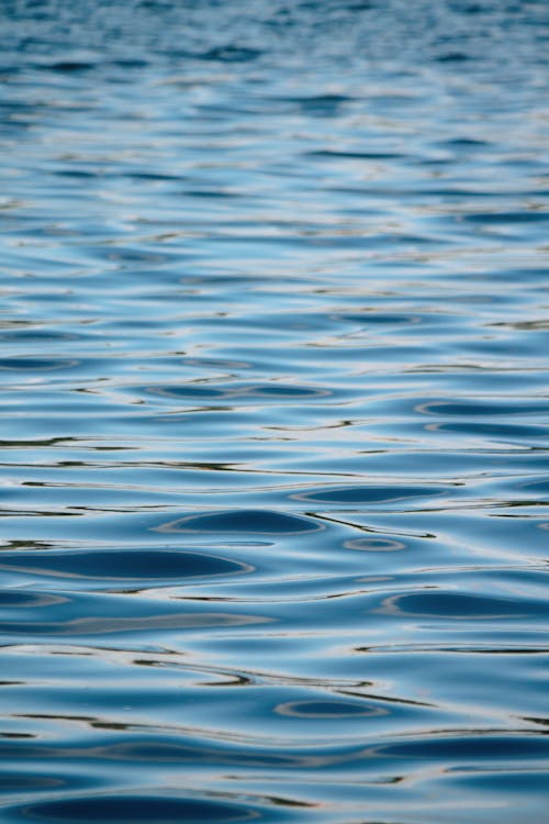 Rippled Surface of Sea