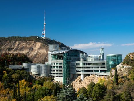 Contemporary Building in Mountain Landscape