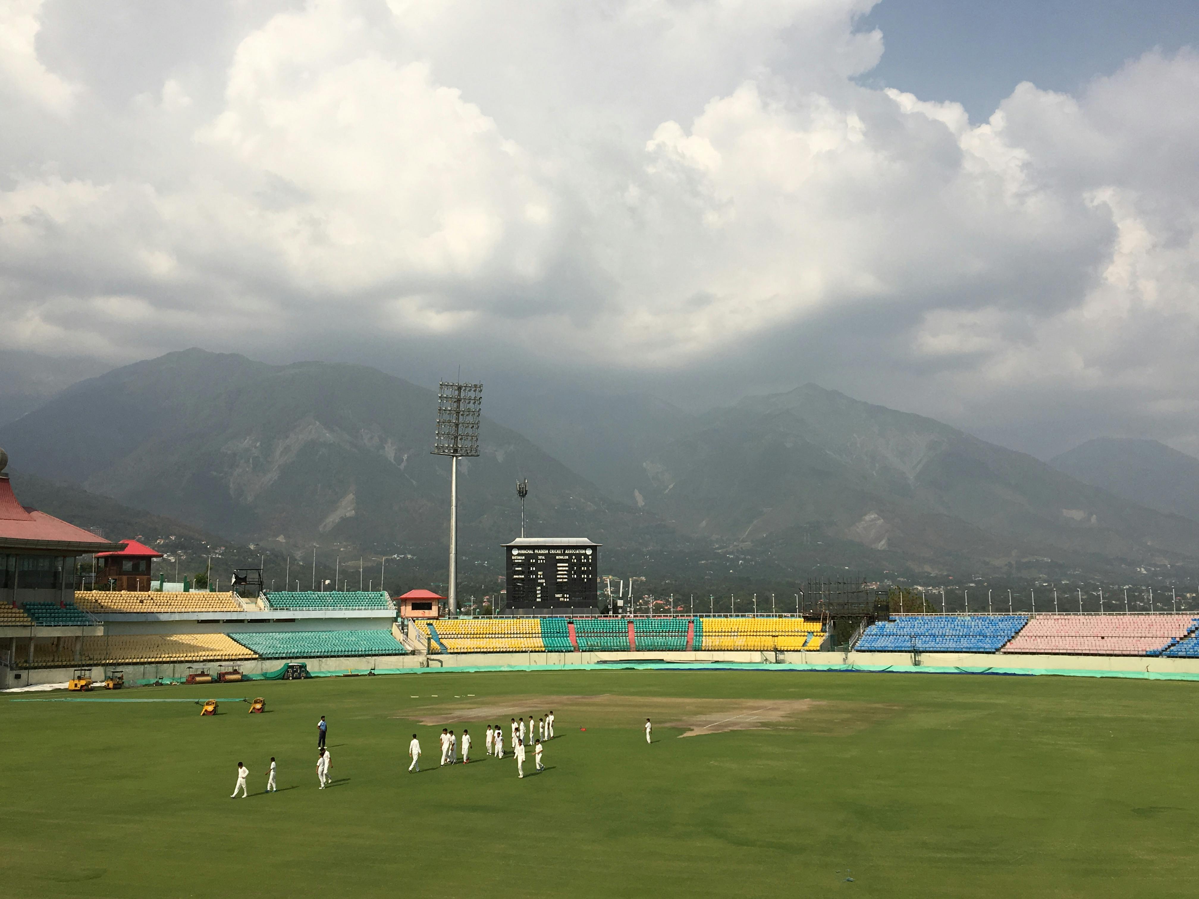 Free stock photo of cricket, himalayas, stadium