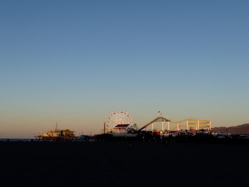 Gratis stockfoto met attractiepark, kust, reuzenrad