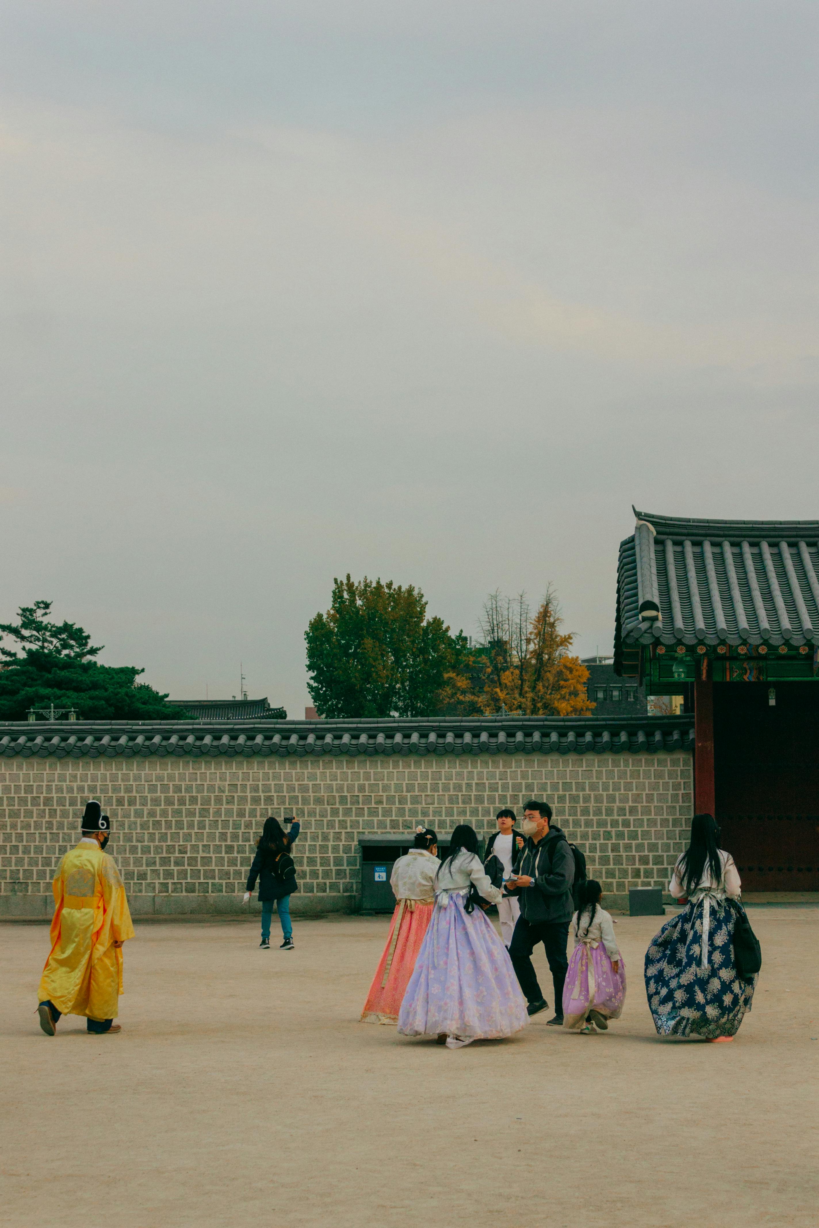 경복궁 한복 촬영