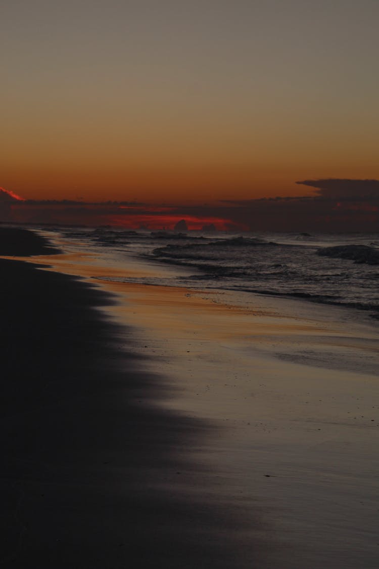 Coast At Sunset 