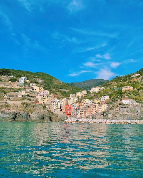 Town on Sea Coast in Italy