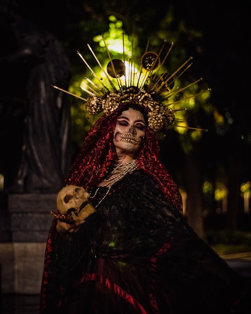 Portrait of Catrina at Night