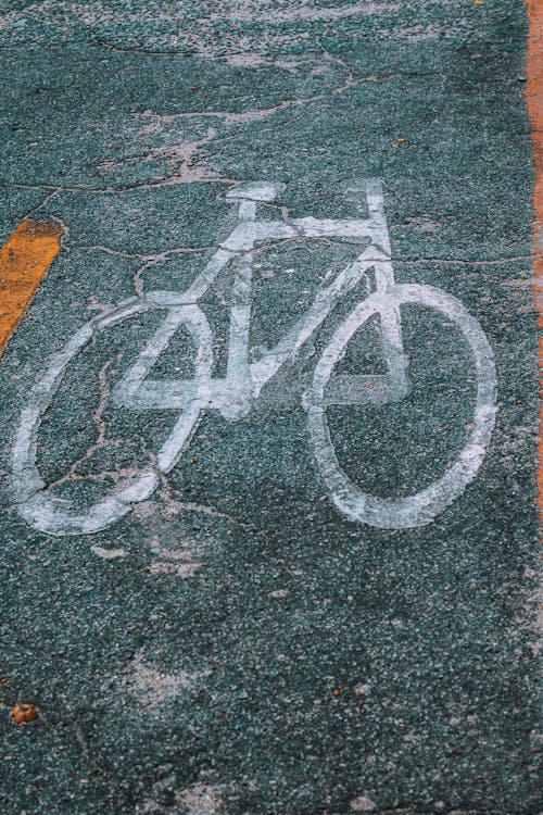 Black and White Love Print on Gray Concrete Pavement