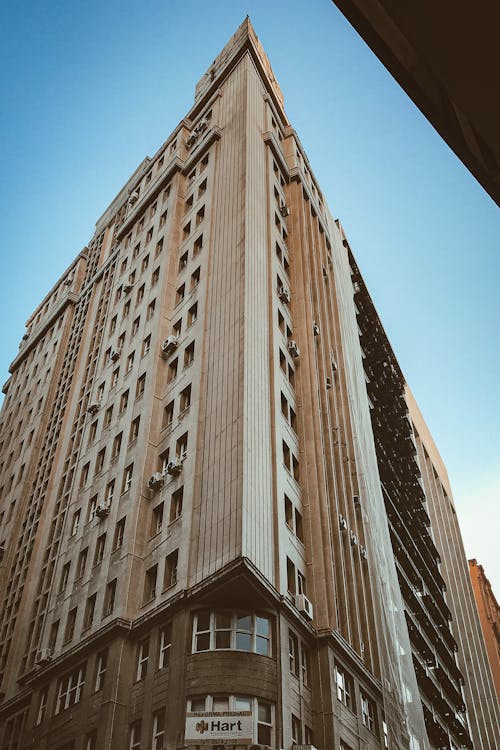 Low Angle Photo of Building Under Blue Sky