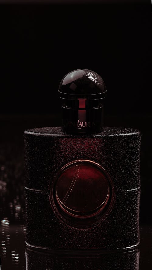 Close up of a Bottle of Perfume 