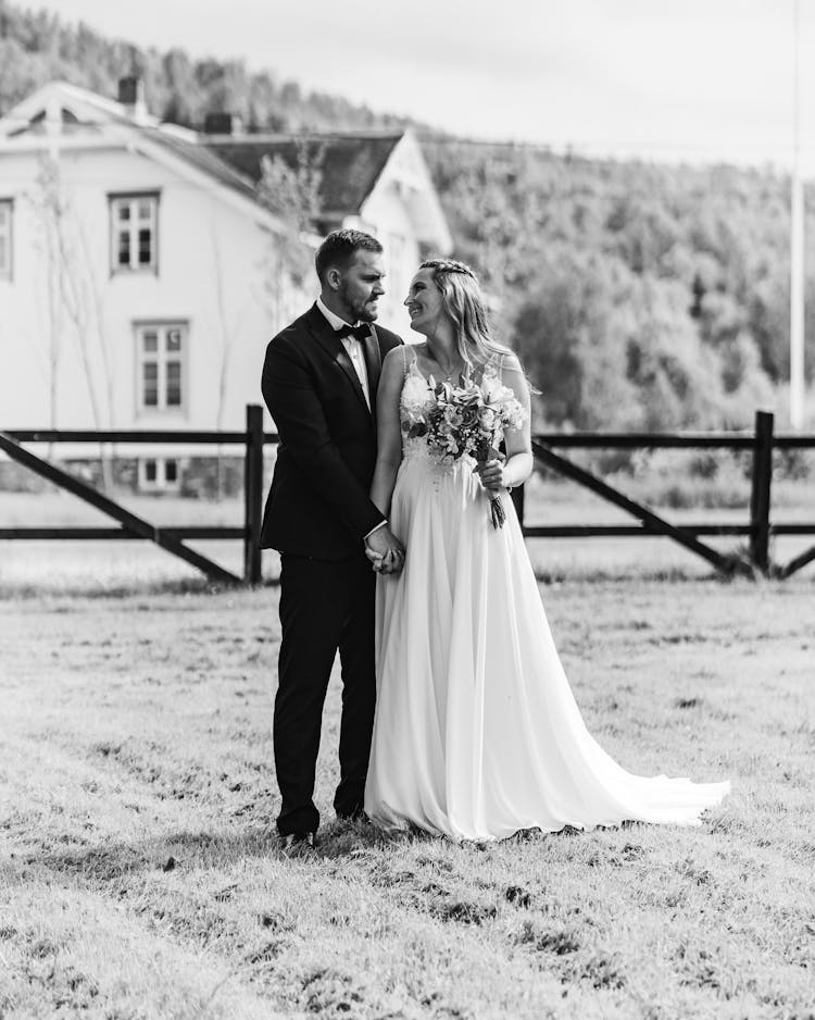 Groom And Bride Together