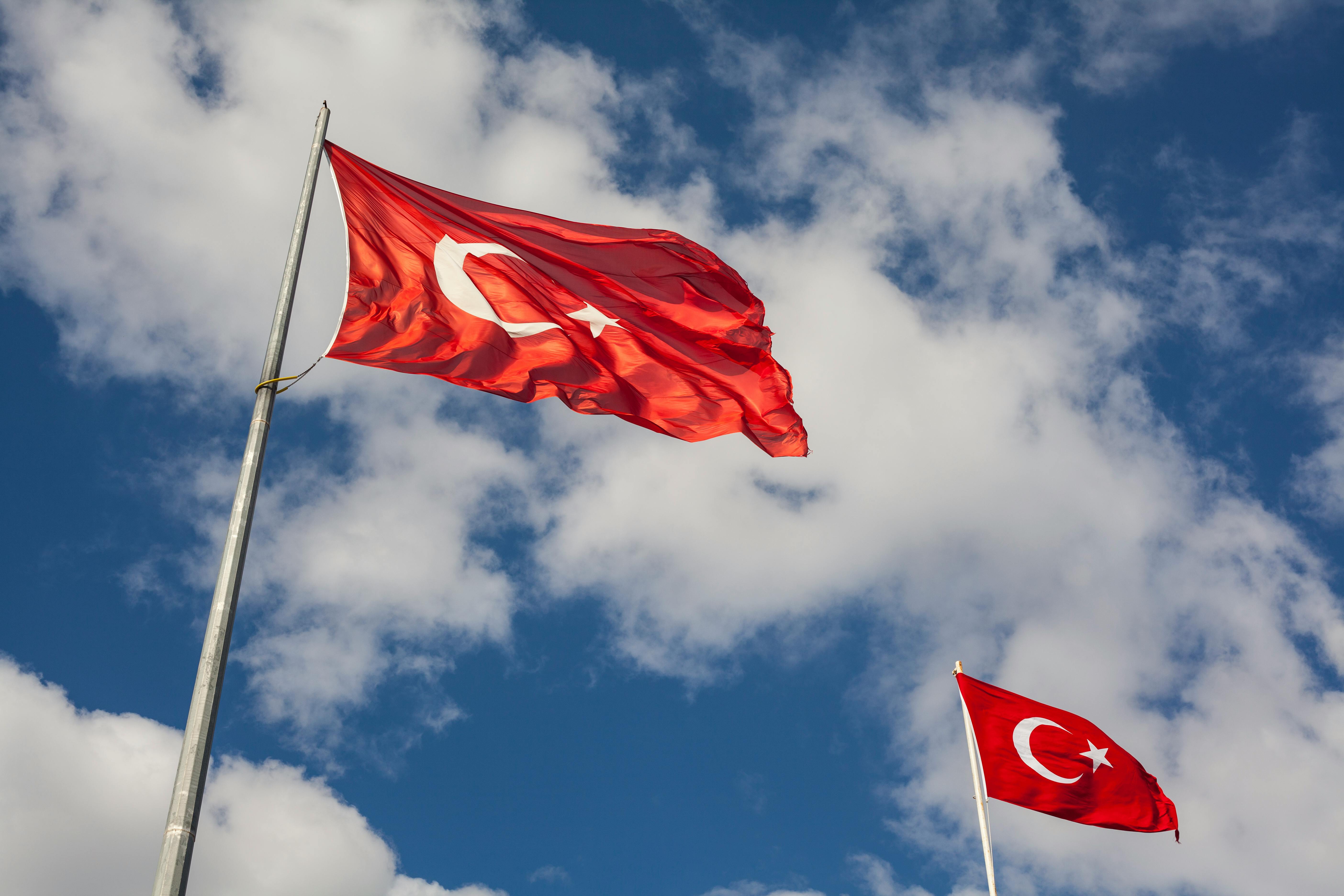土耳其国旗邮票图片素材-编号26248623-图行天下