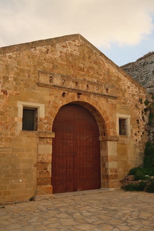 Wooden Gate in Church