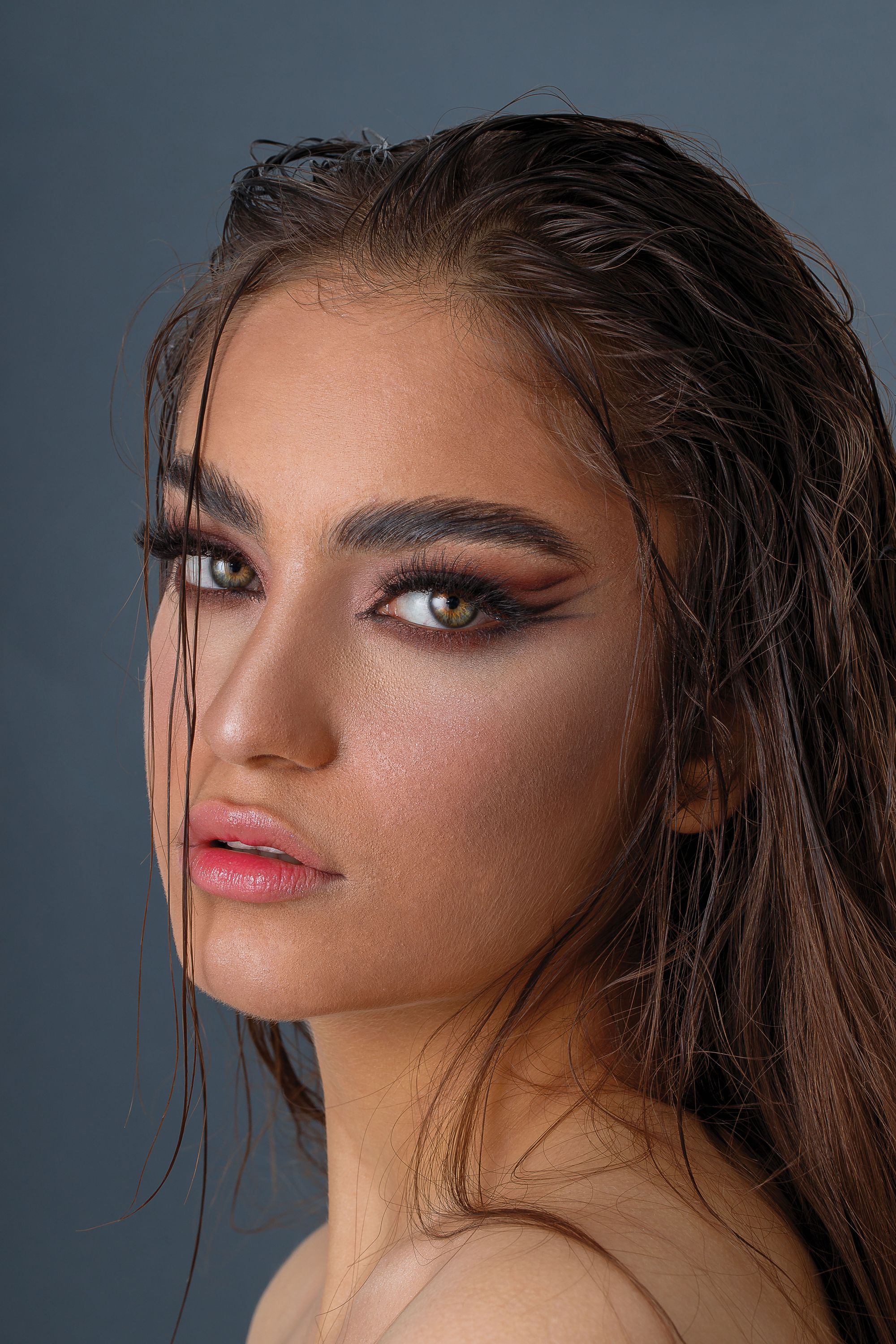 Editorial beauty portrait