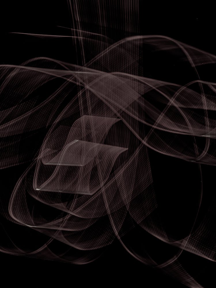 Abstract Photo With Lines And Curves