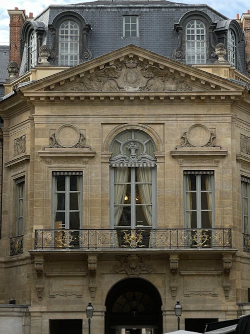 The Windows of the Palais Royal in Paris, France