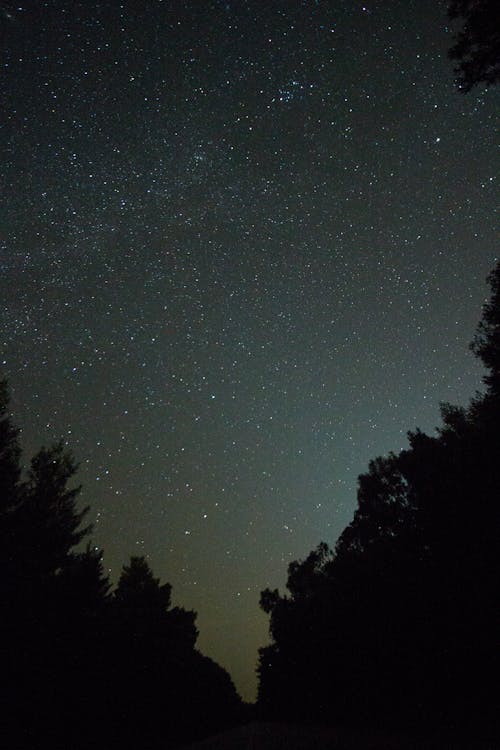 Základová fotografie zdarma na téma astrofotografie, hvězdná noc, hvězdy