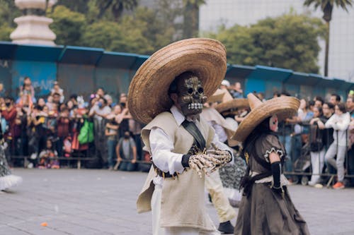 Бесплатное стоковое фото с dia de los muertos, выступление, день смерти