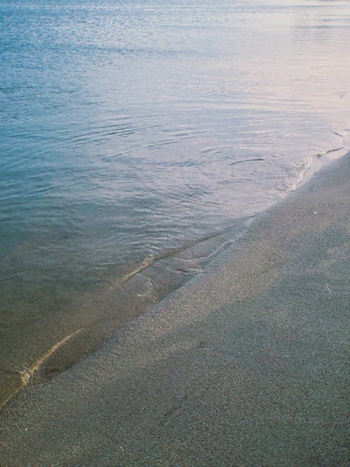 고요한, 모래, 물의 무료 스톡 사진