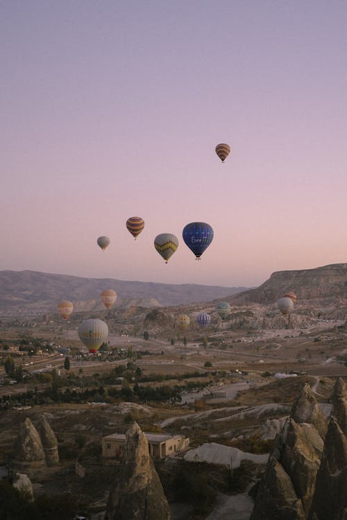Hot Air Balloons Over Cappadocia 